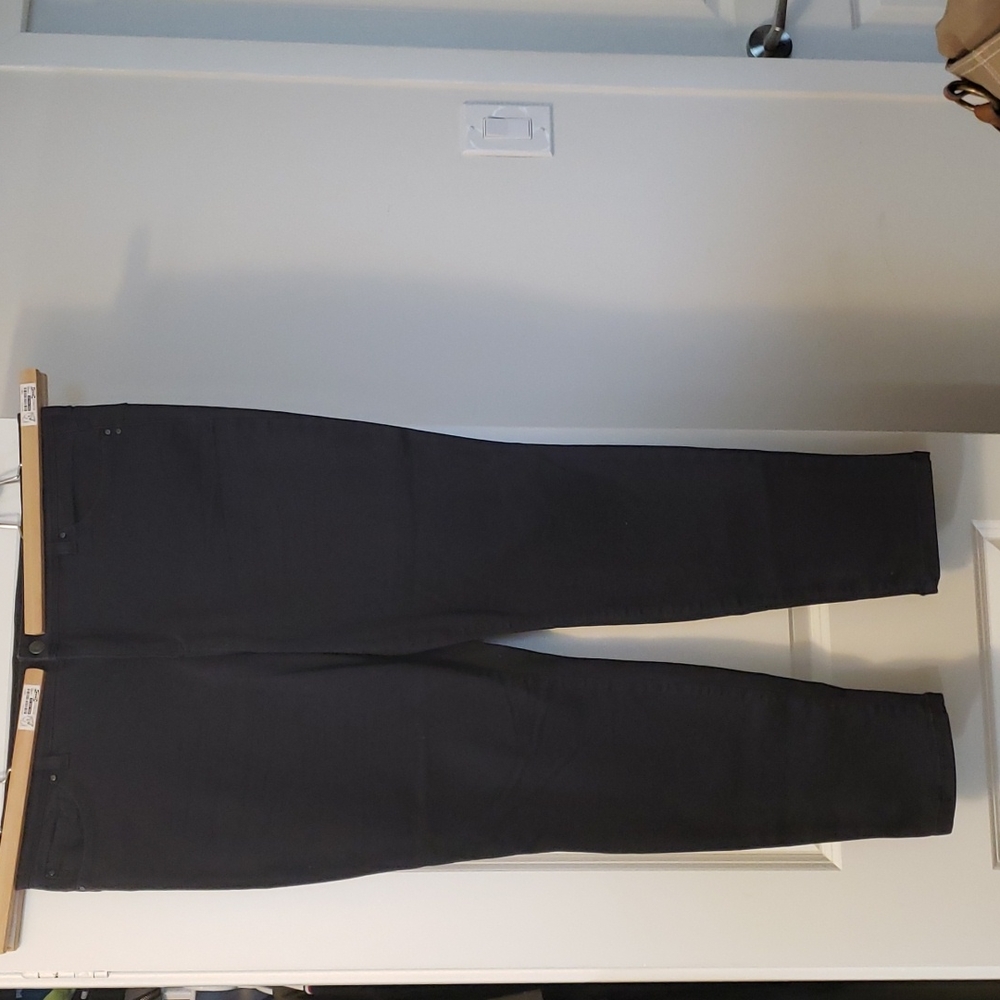 Charcoal Grey Straight Leg Pants